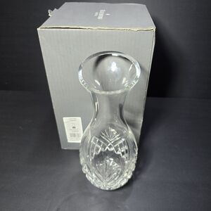 Waterford "Lafford" Blown Crystal Carafe Decanter Wine Water Round 10"